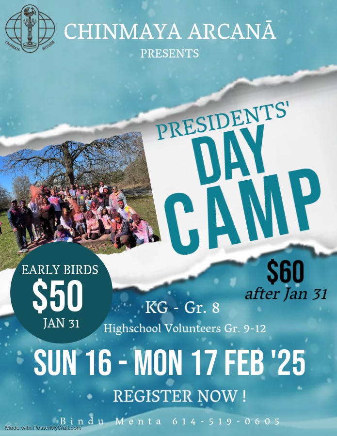 Presidents day camp 2025